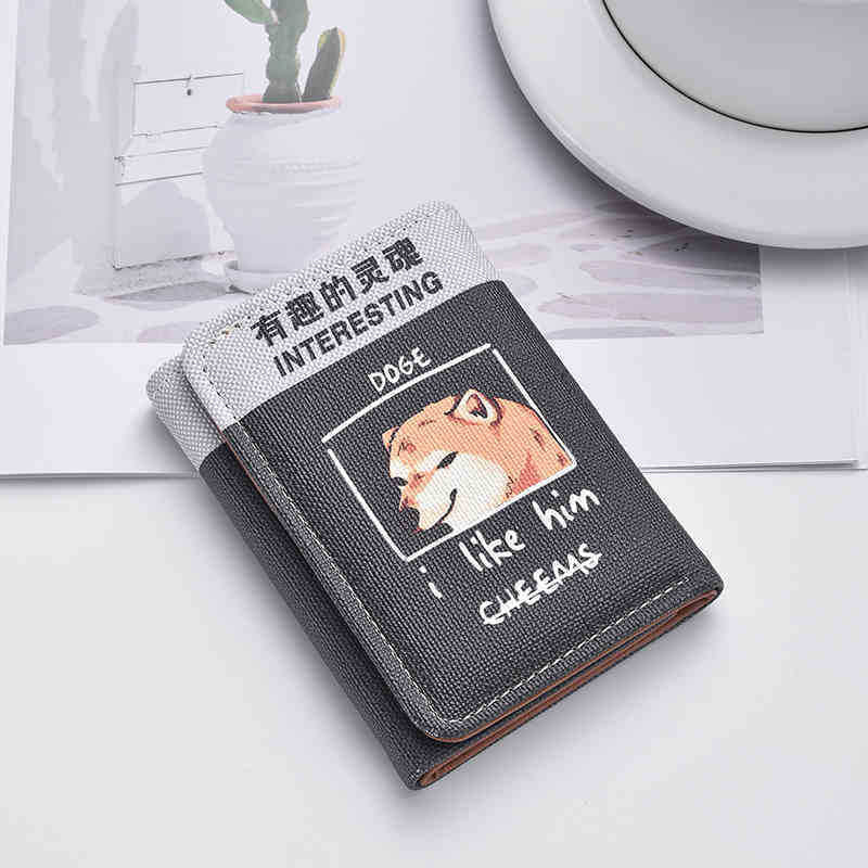Women's Wallet Multiple Card Slots Design Waterproof Lightweight Everyday Joker Student Wallet Cute Japanese Style Style