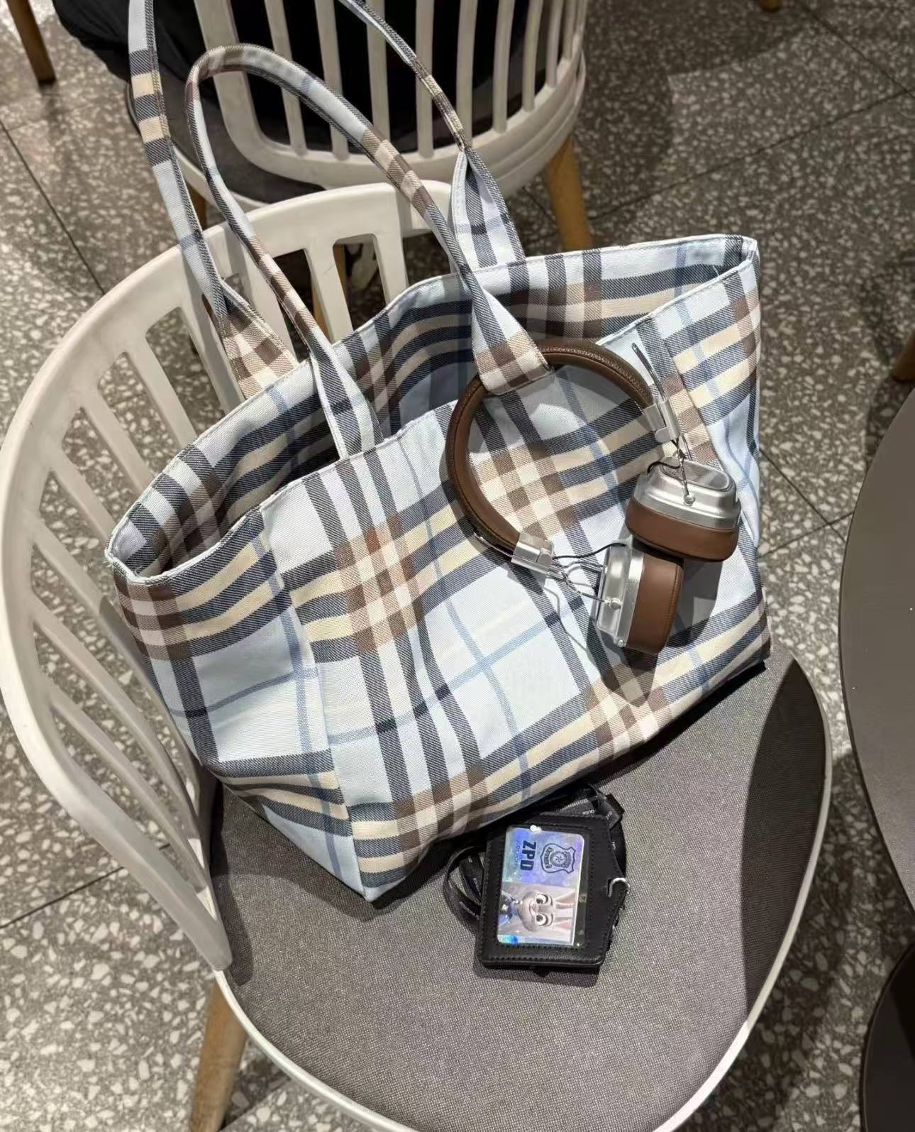 Korean Style Women's Tote New Large Capacity Shoulder Bag Daily Commute Student's Canvas Bag