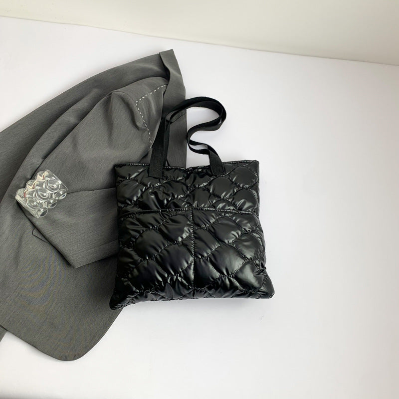 New Retro Lazy Style Fashion Korean Style Commuter Bag Women's Retro Shoulder Underarm Tote Bag