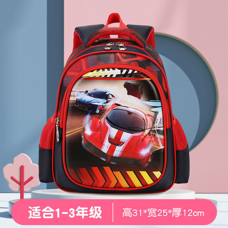 Cute Kids Backpack with Cartoon Character Design, Breathable Waterproof Oxford Fabric, Lightweight and Durable for Preschool and Elementary School