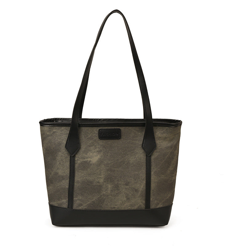 New Good-looking Commuter Bag Women's Western Style Shoulder Bag Fashion Casual Large Capacity Tote Bag