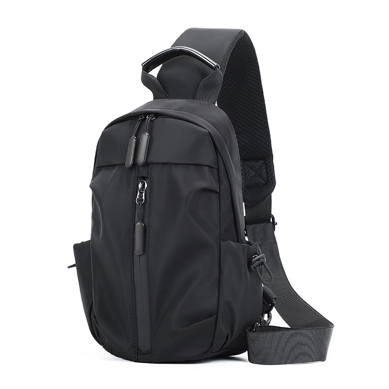 Men's Crossbody Bag Chest Bag Business Outdoor Travel New Nylon Waterproof Shoulder Bag