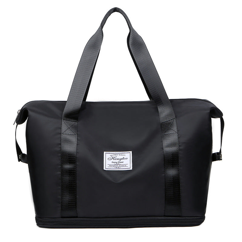 Travel Bag Women's Short-Distance Luggage Bag Portable Large Capacity Buggy Bag Foldable and Portable Travel Bags Storage Bag