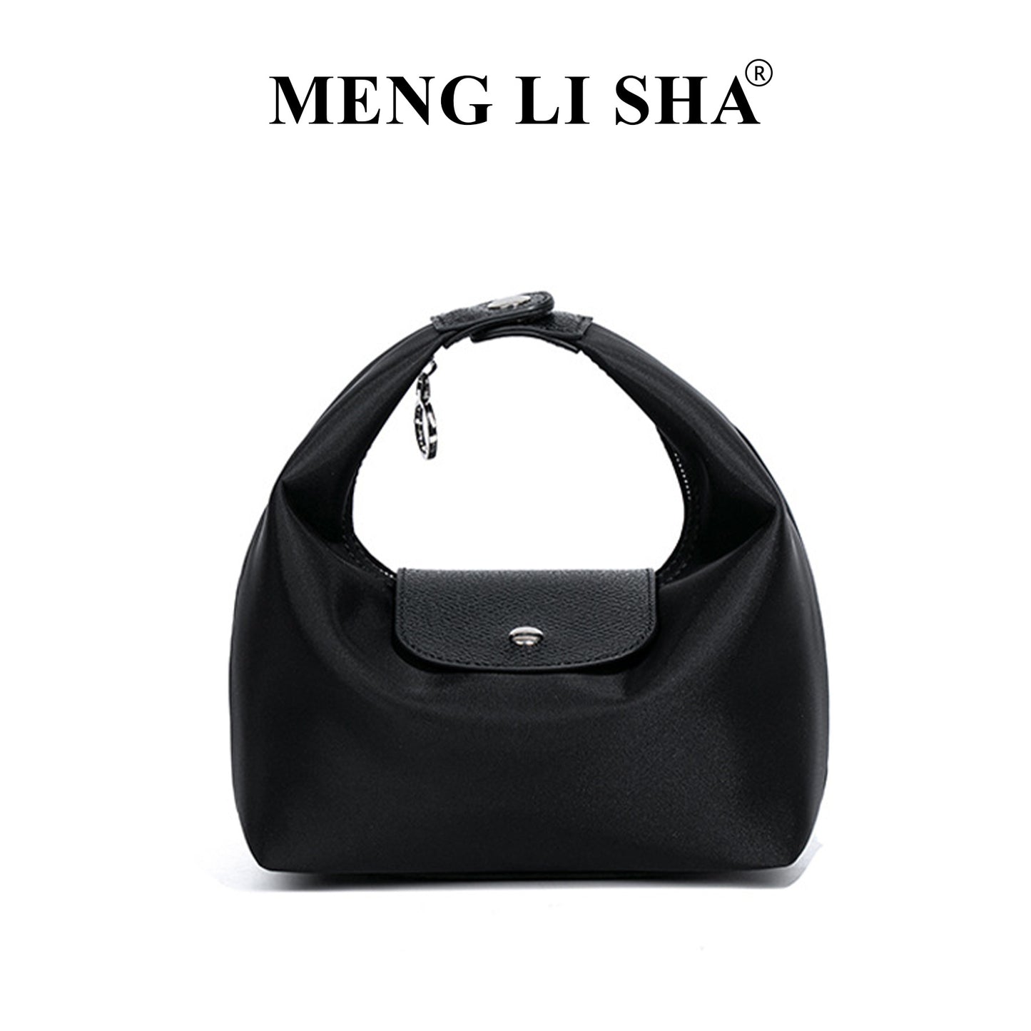 New Waterproof Nylon Lunch Box Handbag Women's Casual Hand Carrying Longqi Dumpling Bag Shoulder Messenger Bag