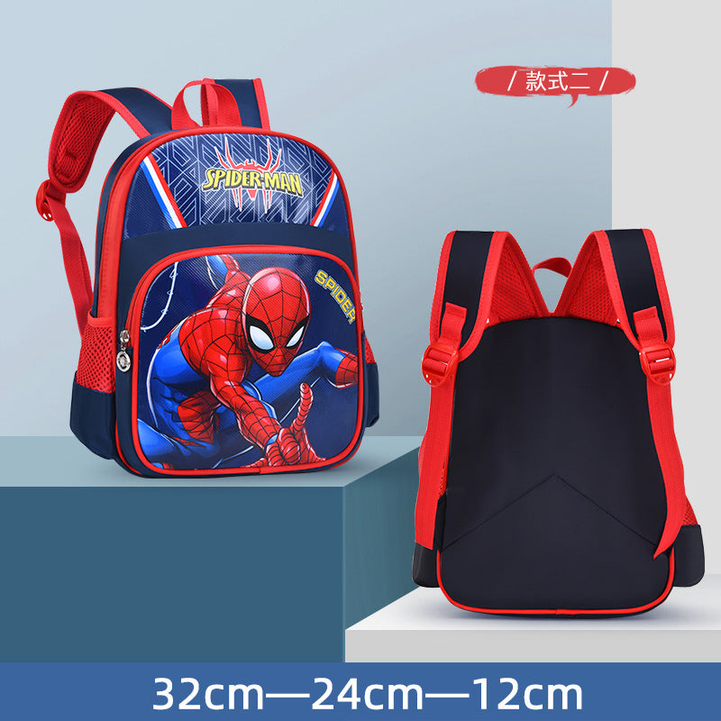 Cute Cartoon Stitch Kids Backpack for Kindergarten and School, Breathable and Waterproof Design with Thick Shoulder Straps
