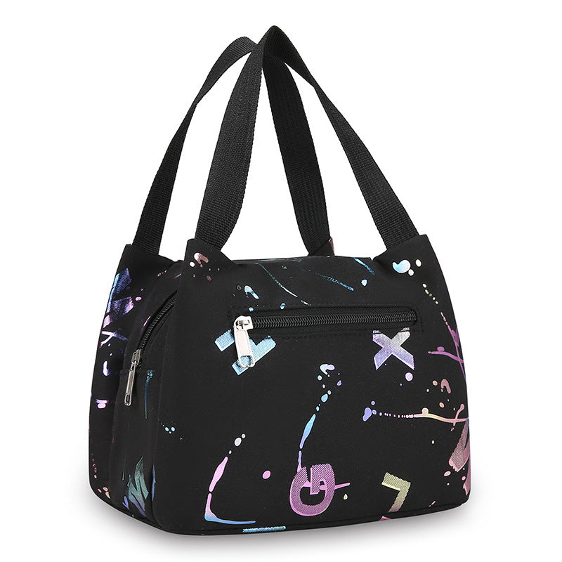 Fashionable Printed Tote Bag for Women, Lightweight and Elegant Design with Multiple Pockets for Daily Use