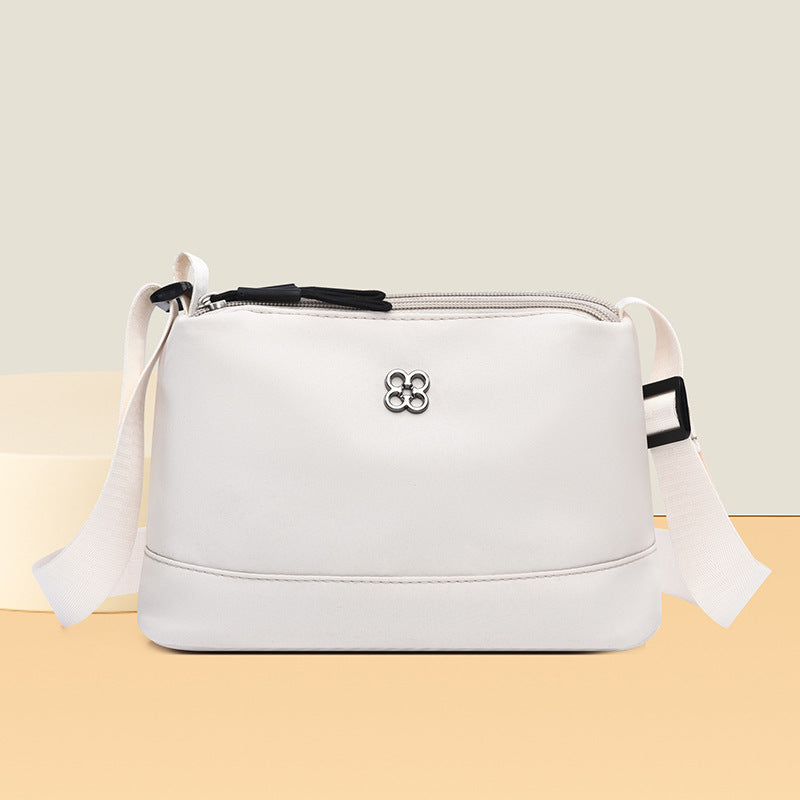 2024 New Casual Nylon Crossbody Bag for Women, Simple Fashionable Large Capacity Shoulder Bag with Zipper Closure and Phone Pocket
