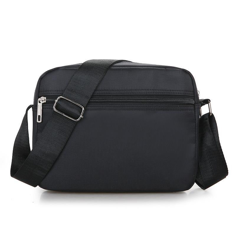 Fashionable Nylon Shoulder Bag with Multiple Pockets for Men and Women, Perfect for Daily Commute and Travel