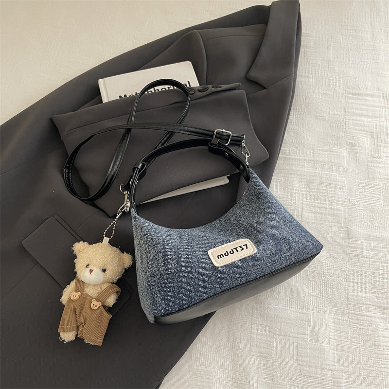 High-Grade Bag Women's New Commuter Underarm Bag Fashion Simple Special-Interest Design Shoulder Messenger Bag