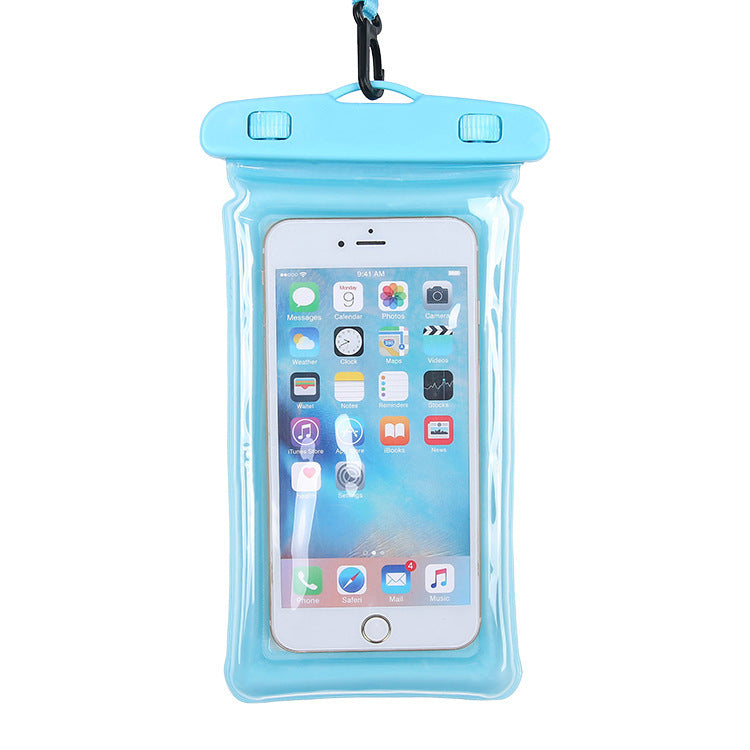 Thick Waterproof Phone Pouch with Air Cushion for Swimming, Diving, Outdoor Activities and Underwater Photography
