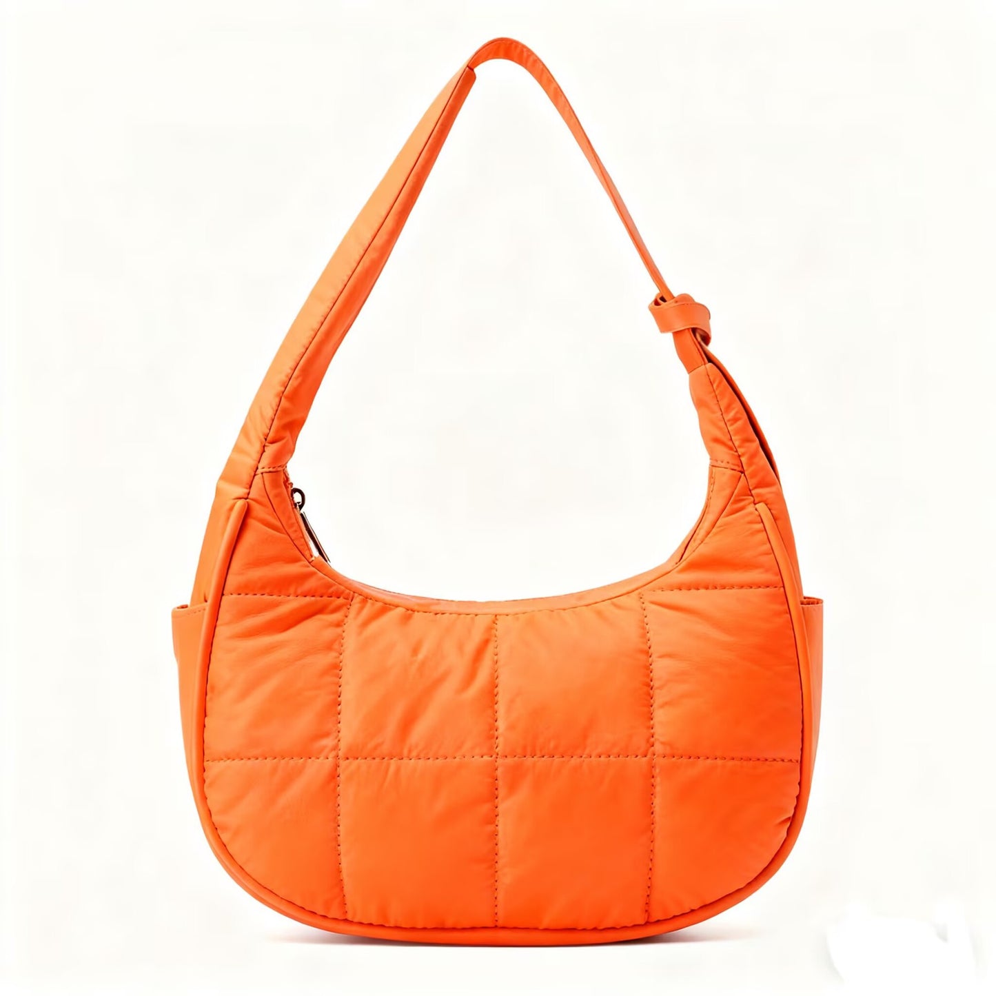 Nylon Shoulder Handbag Women's New Cotton Clothing down Underarm Bag Diamond Crossbody Bag