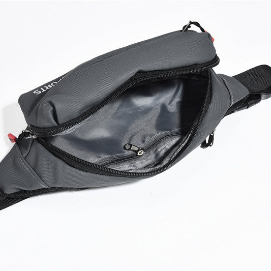 New Simple Waterproof Waist Bag Korean Style Large Capacity Personality Cash Bags Outdoor Leisure Travel Cell Phone Storage Bag