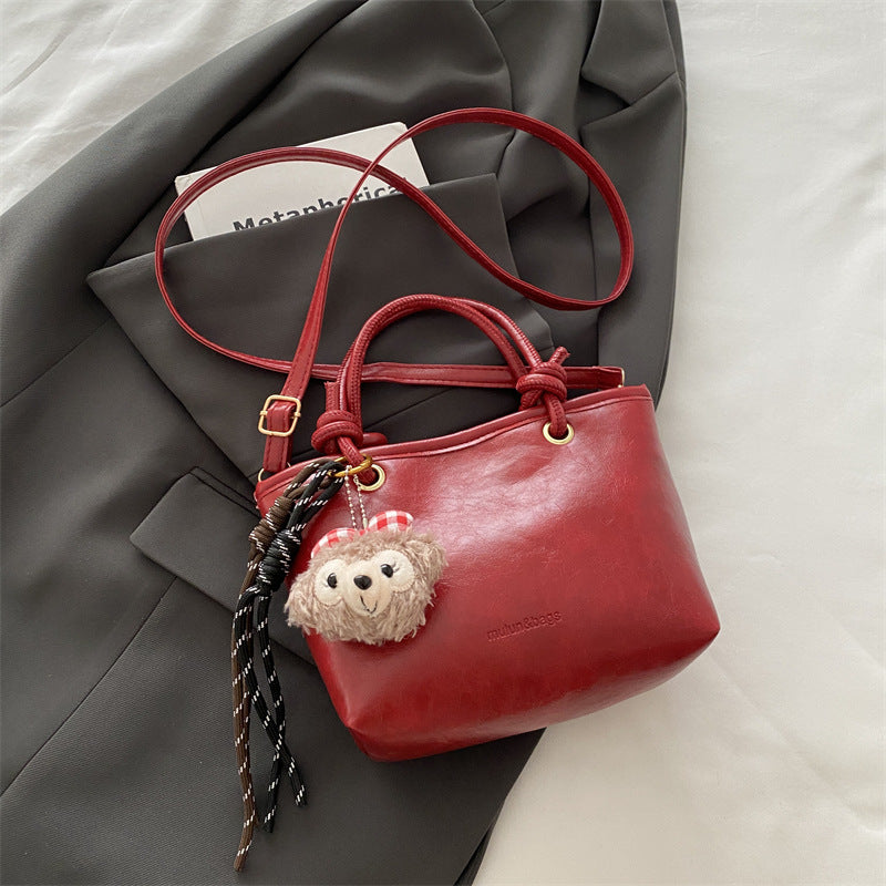 Good-looking Mini Bucket Bag Women's Everyday Joker Fashion Portable Messenger Bag