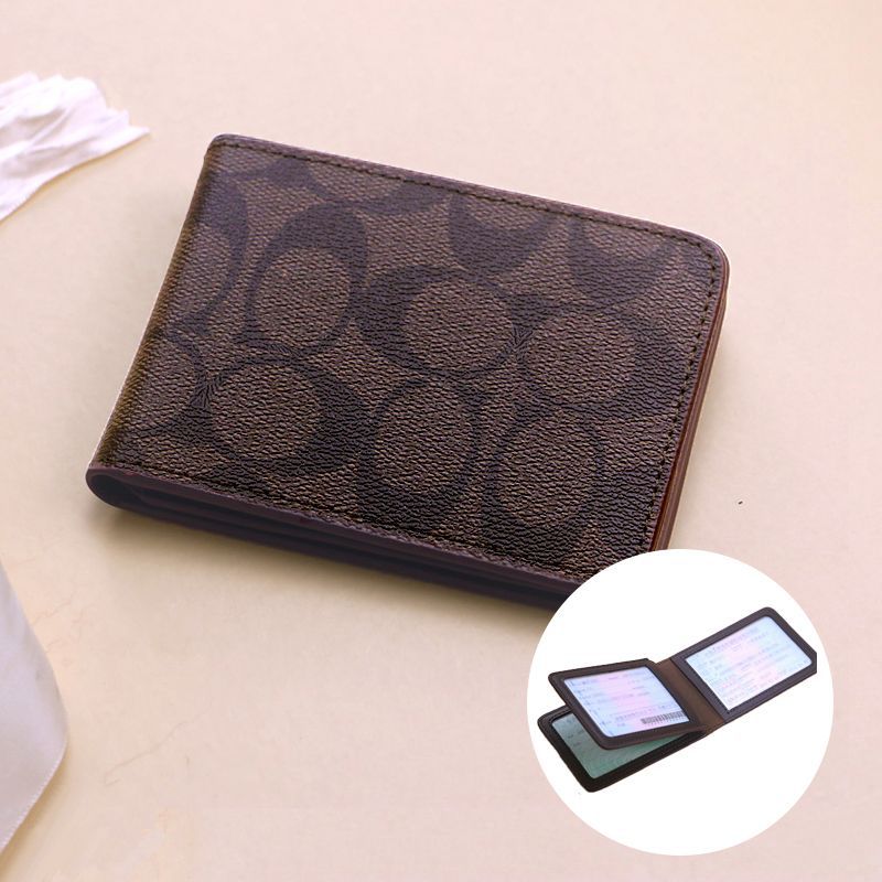 New Multi-Functional Motor Vehicle License Leather Case Ultra-Thin Good-looking Driving License Case Card Holder Integrated Driver's License Cover