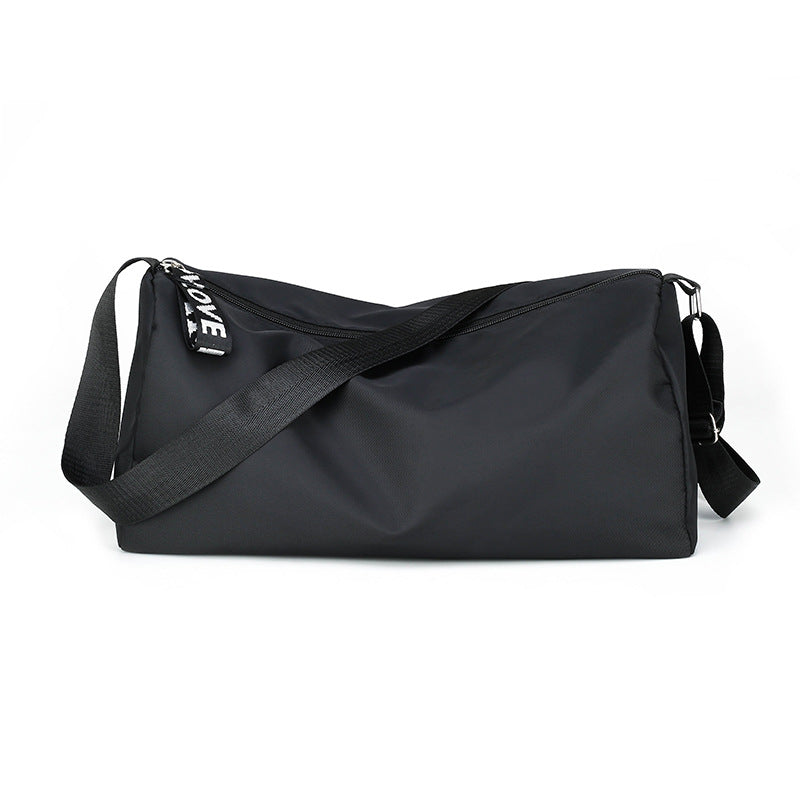 Unisex Duffle Bag with Zipper Closure, Water-Resistant Oxford Fabric, Perfect for Travel, Gym, and Daily Use