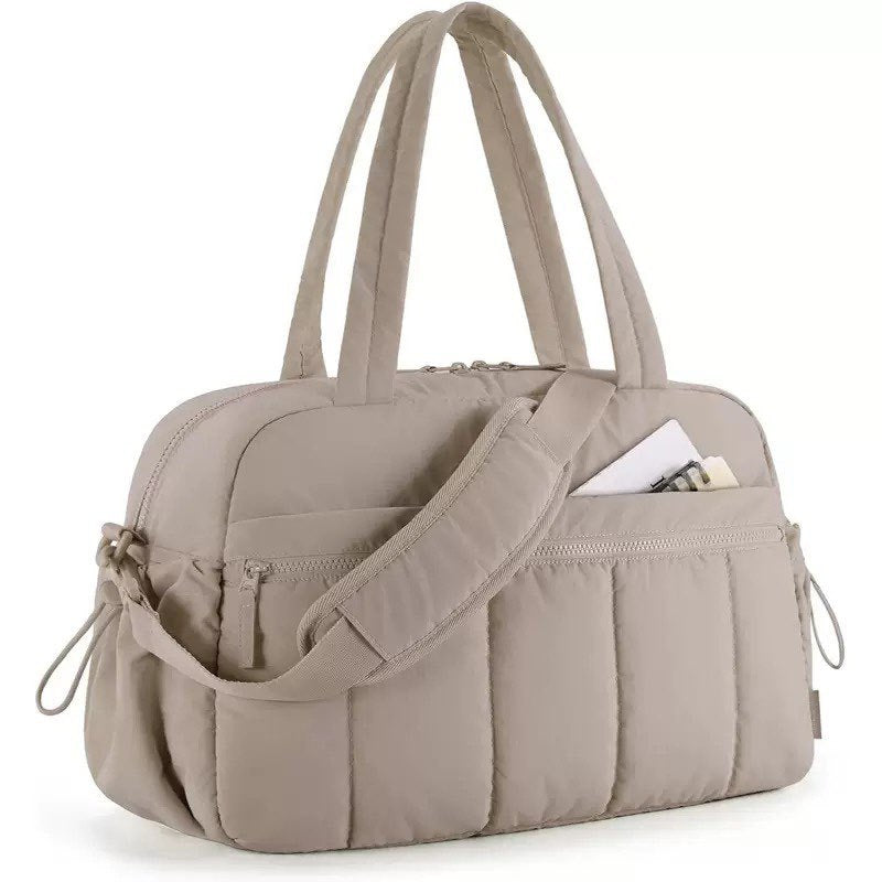 Hot Sale Women's Bag New Large-Capacity Short-Distance Travel High-Grade Yoga Fitness Portable Cotton-Padded Jacket