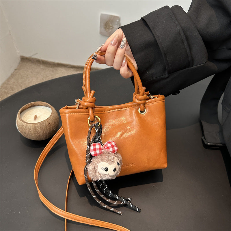 Good-looking Mini Bucket Bag Women's Everyday Joker Fashion Portable Messenger Bag
