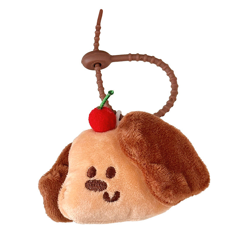 Cute Plush Doll Pendant Student Backpack Keychain Decoration Doll Pendant Couple Bags Accessories Small Gift