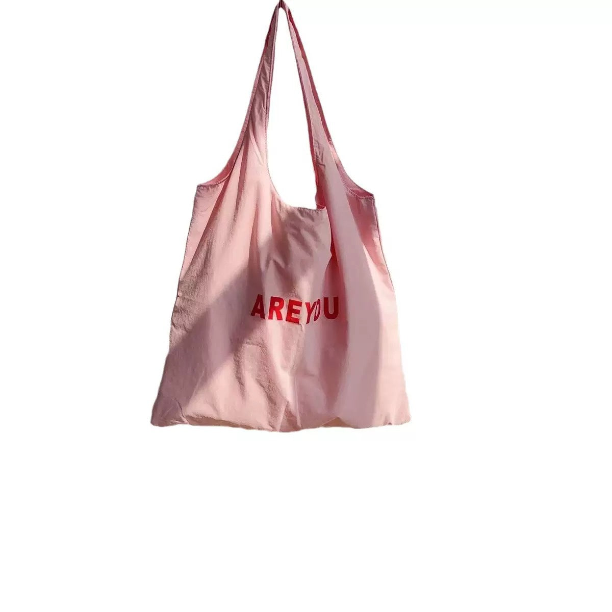 2025 New Large Capacity Tote Bag for Women with Letter Print, Casual Shoulder Bag with Phone Pocket, Soft Canvas Design