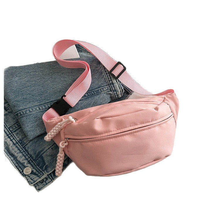 Nylon Casual Simple Trendy New Sports Men and Women Commuter Outdoor All-Matching Shoulder Messenger Bag