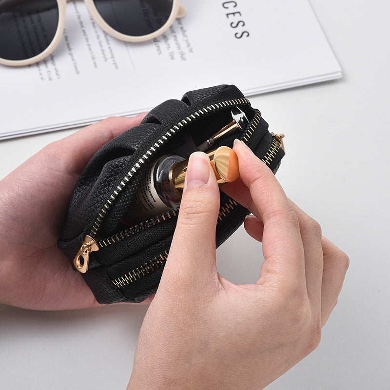 Elegant Pleated PU Clutch Bag for Women with Large Capacity, Perfect for Daily Use and Stylish Outfits