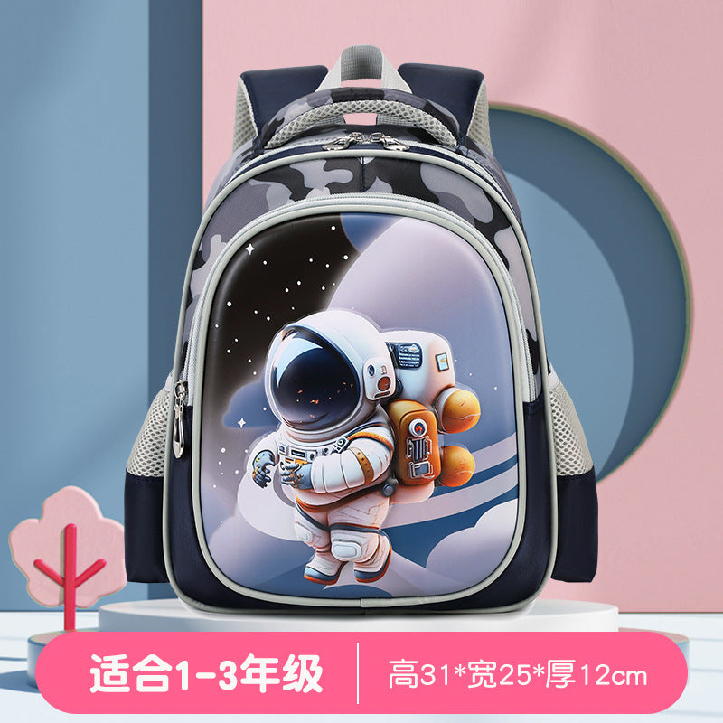 Cute Kids Backpack with Cartoon Character Design, Breathable Waterproof Oxford Fabric, Lightweight and Durable for Preschool and Elementary School