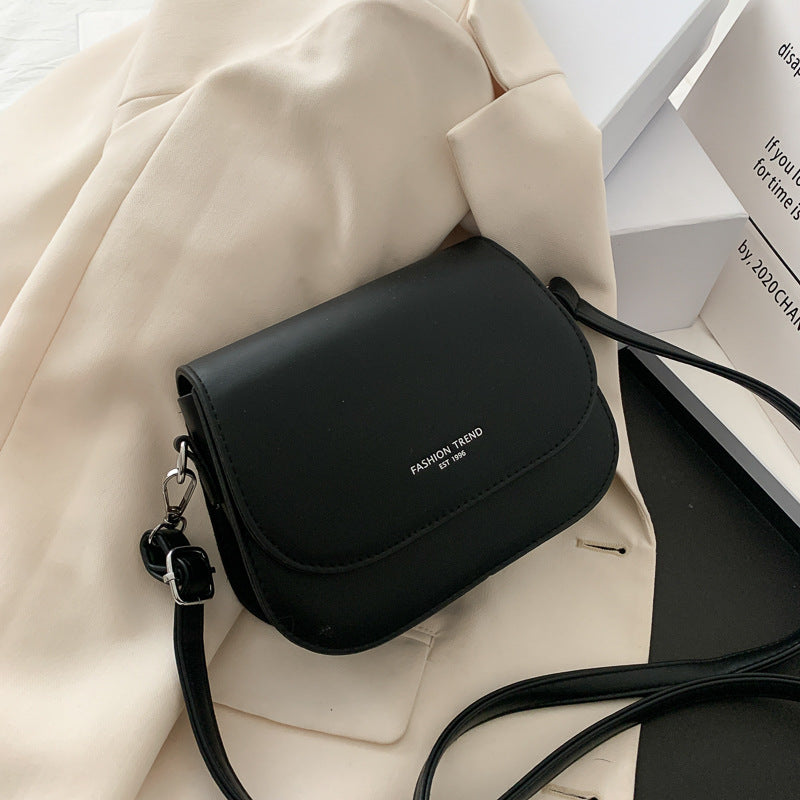 2025 New Fashion Trend Mini Crossbody Bag for Women, Soft PU Leather with Zipper Pocket and Snap Closure, Stylish Daily Accessory