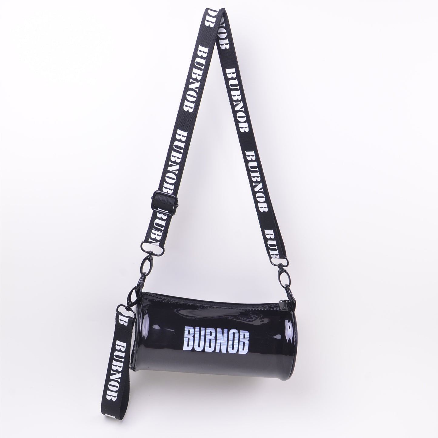 Transparent Cylinder Crossbody Bag 2024 New Fashion Clear Makeup Pouch for Daily Use and Travel