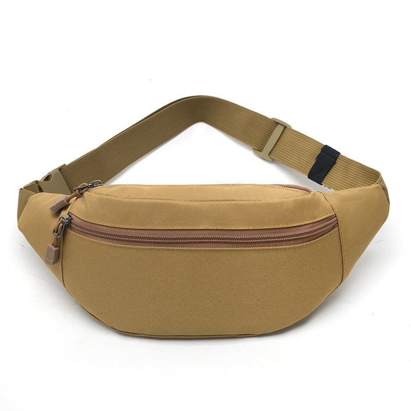 Oxford Cloth Waterproof Multi-Layer Sportswear Mobile Phone Waist Bag Men's Work Durable New Crossbody Hiking Backpack