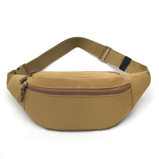 Oxford Cloth Waterproof Multi-Layer Sportswear Mobile Phone Waist Bag Men's Work Durable New Crossbody Hiking Backpack