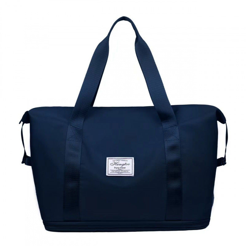 Travel Bag Women's Short-Distance Luggage Bag Portable Large Capacity Buggy Bag Foldable and Portable Travel Bags Storage Bag