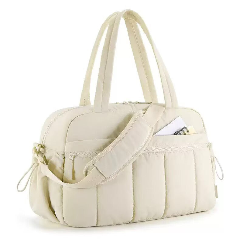 Hot Sale Women's Bag New Large-Capacity Short-Distance Travel High-Grade Yoga Fitness Portable Cotton-Padded Jacket
