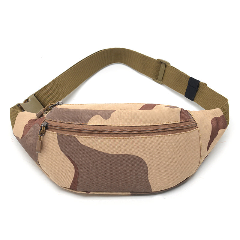 Oxford Cloth Waterproof Multi-Layer Sportswear Mobile Phone Waist Bag Men's Work Durable New Crossbody Hiking Backpack