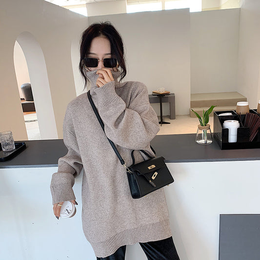 Handbag for Women Spring and Autumn New Twist Lock Fashion Trends Trendy Crossbody Bag