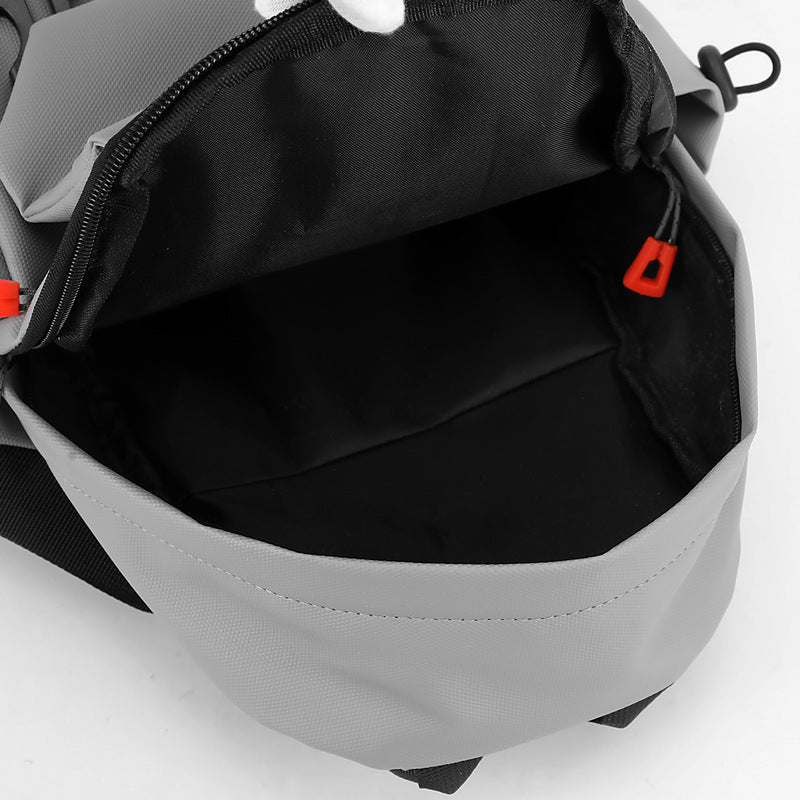 Sports Chest Bag Men's Trendy Wild Casual Shoulder Chest Bag Nylon Cloth Large Capacity Crossbody Backpack