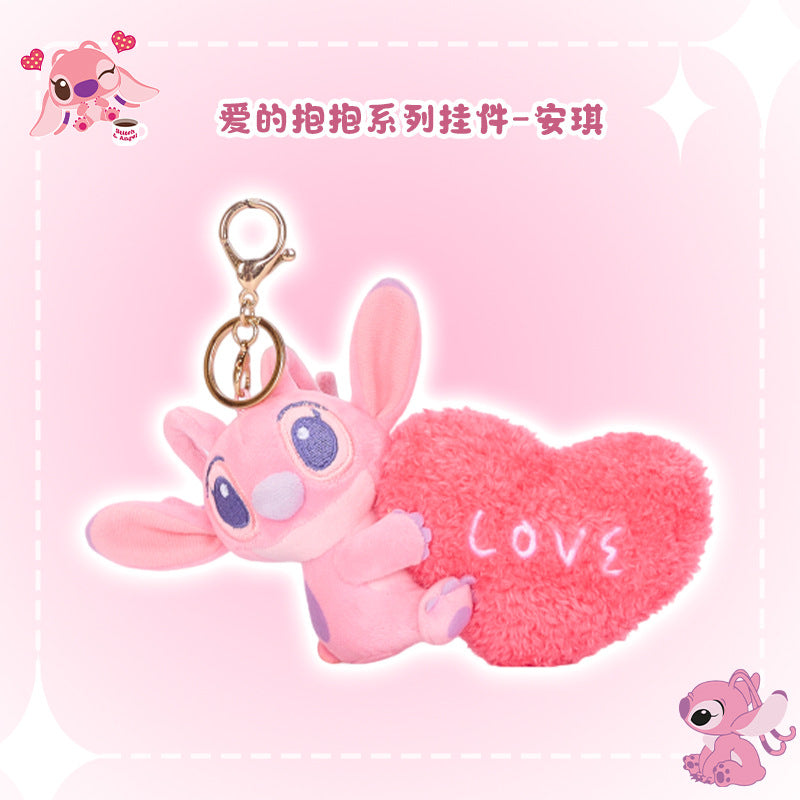 Girls Crossbody Bag Strawberry Bear Plush Head-Shaped Satchel Cute Animal Shape