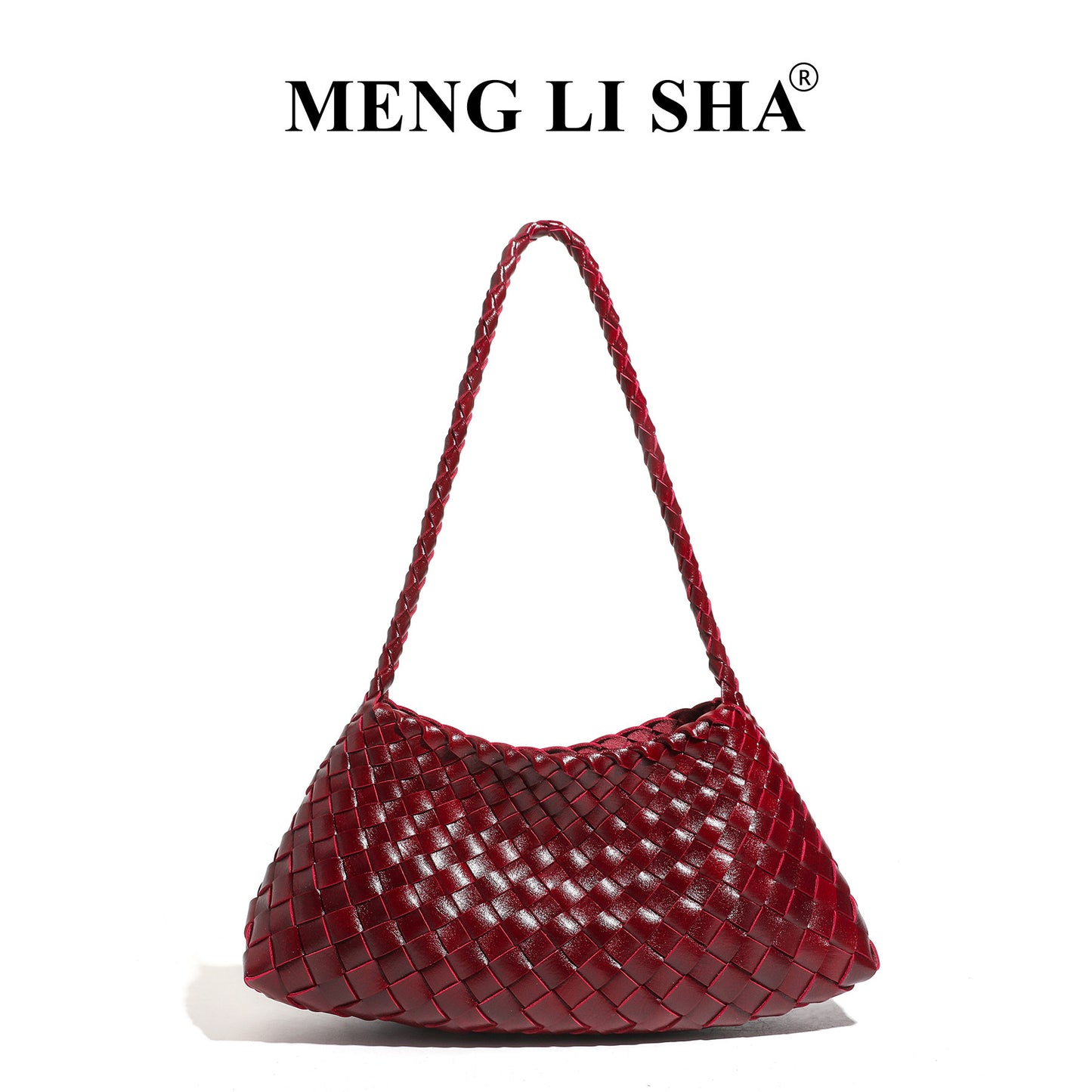 Popular Hand-Woven Bag Women's Fashion Retro Portable Vegetable Basket Bag All-Match Underarm One Shoulder Combination Bags