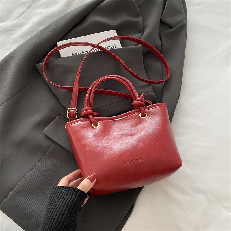 Good-looking Mini Bucket Bag Women's Everyday Joker Fashion Portable Messenger Bag