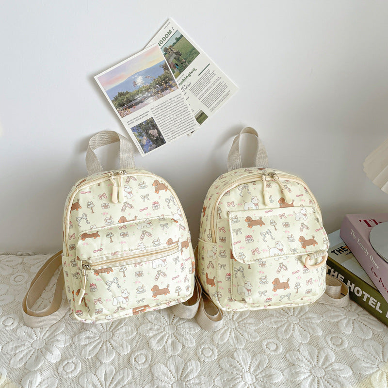 Mini Backpack Women's New Large Capacity Student Fashion Simple Personality Small Backpack