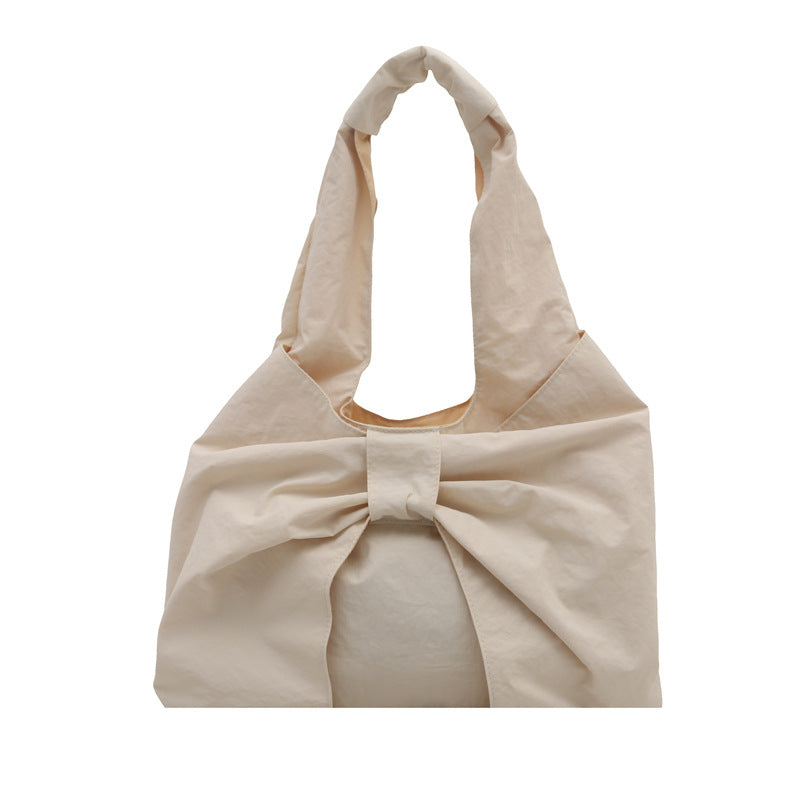 Vest Bag Women's Summer Korean Style Retro Plaid Large Capacity Light Shopping Versatile Canvas Bag Student