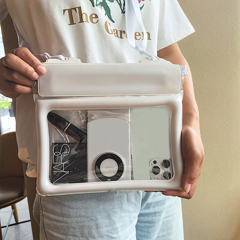 Cute Touch Screen Waterproof Mobile Phone Bag Swimming and Playing Water Essential Multiple Seal Design Adjustable Crossbody Rope