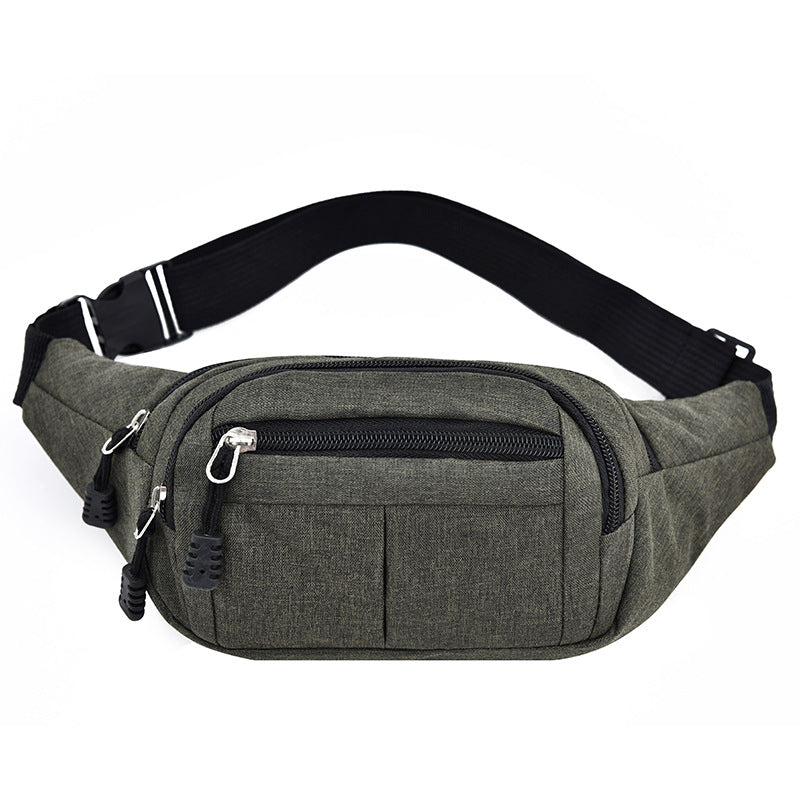 Waist Bag Men's Casual New Shoulder Chest Bag Lightweight Exercise Travel Crossbody Backpack