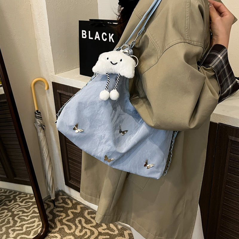 Large Capacity Women's Backpack New Multi-Functional Commuter Shoulders and One Shoulder Crossbody Bag