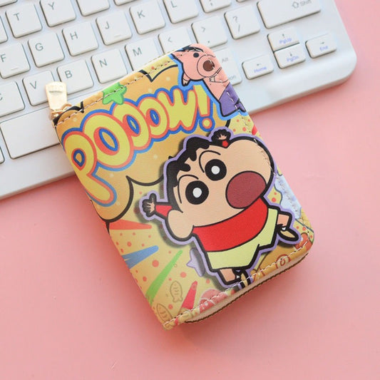 New Cute Xiaoxin Small Coin Purse Cartoon Cartoon Male and Female Students Short Zipper Wallet