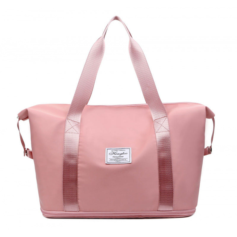 Travel Bag Women's Short-Distance Luggage Bag Portable Large Capacity Buggy Bag Foldable and Portable Travel Bags Storage Bag