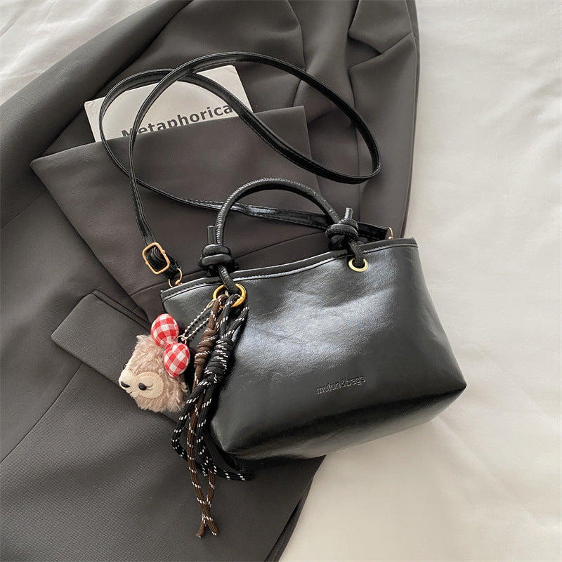 Good-looking Mini Bucket Bag Women's Everyday Joker Fashion Portable Messenger Bag