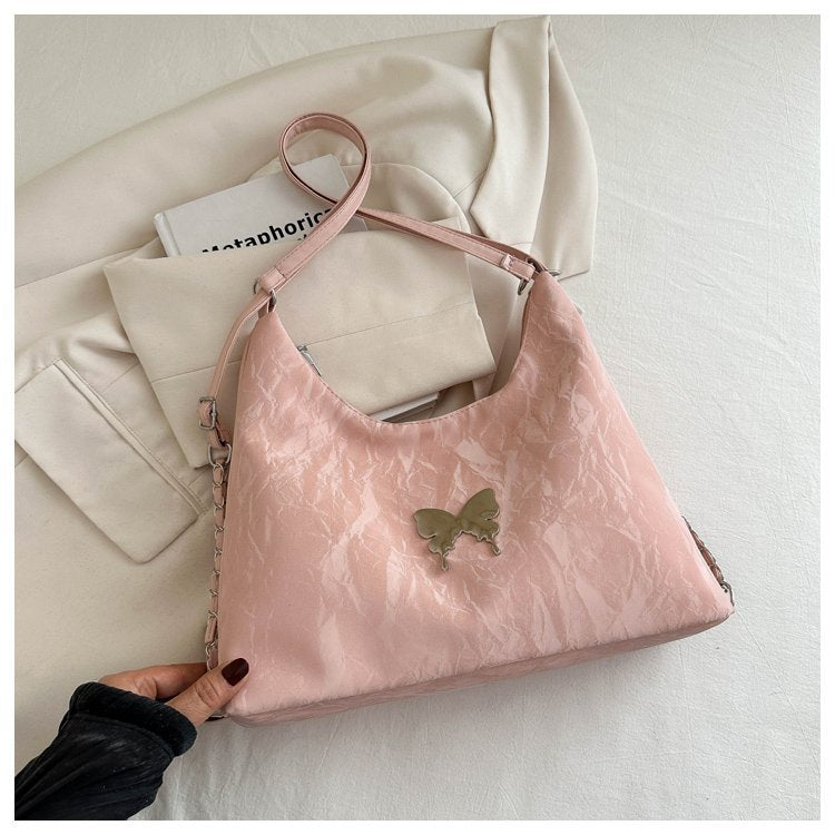 New style women's large capacity totes two shoulders cross-body dual-use design street fashion daily commute school bag for college students