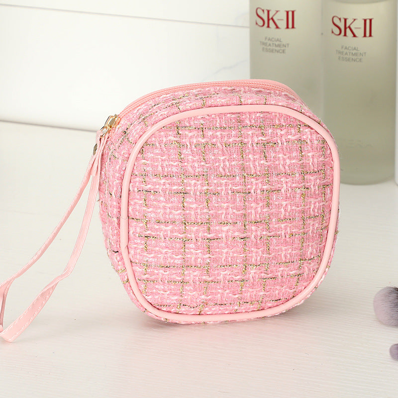 Women's Portable Large Capacity Cosmetic Bag Travel Toiletry Storage Artifact Simple Fashion Good-looking Multifunction Storage Bag