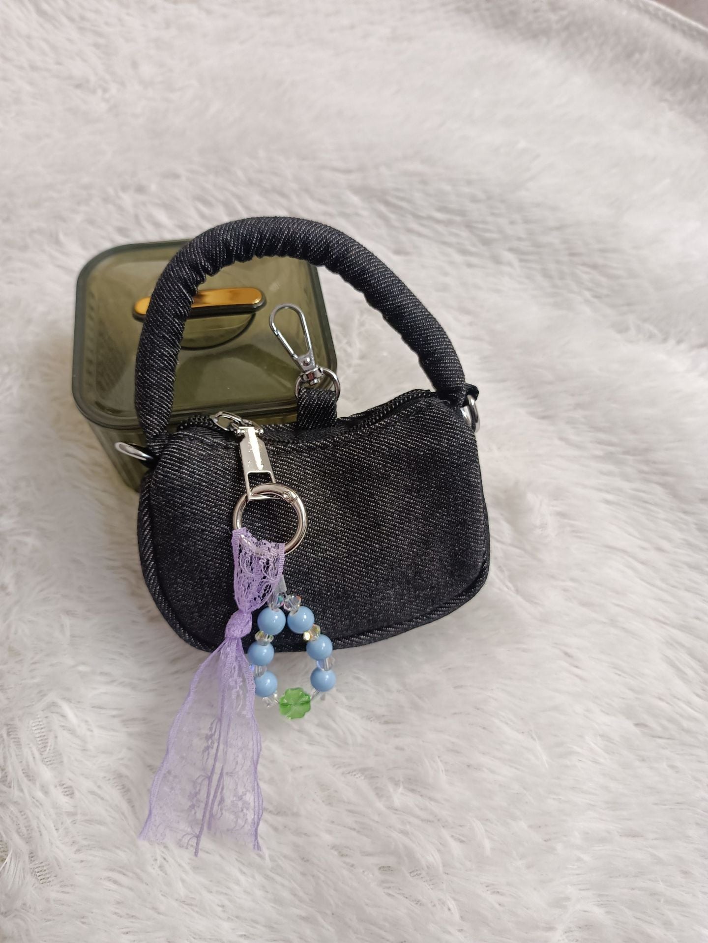 Mini Small Saddle Bag Crossbody Chain Handbags Women's New Korean Style Fashion Simple Lipstick Shoulder Bag