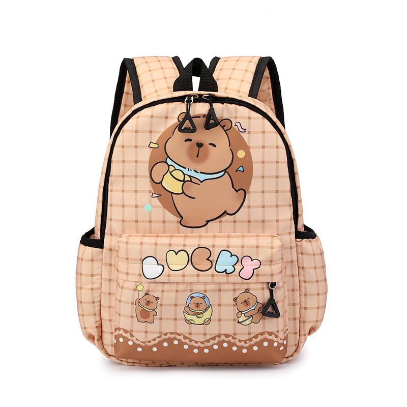 Cute Cartoon Children Backpack for Kindergarten Baby Lightweight and Comfortable School Education